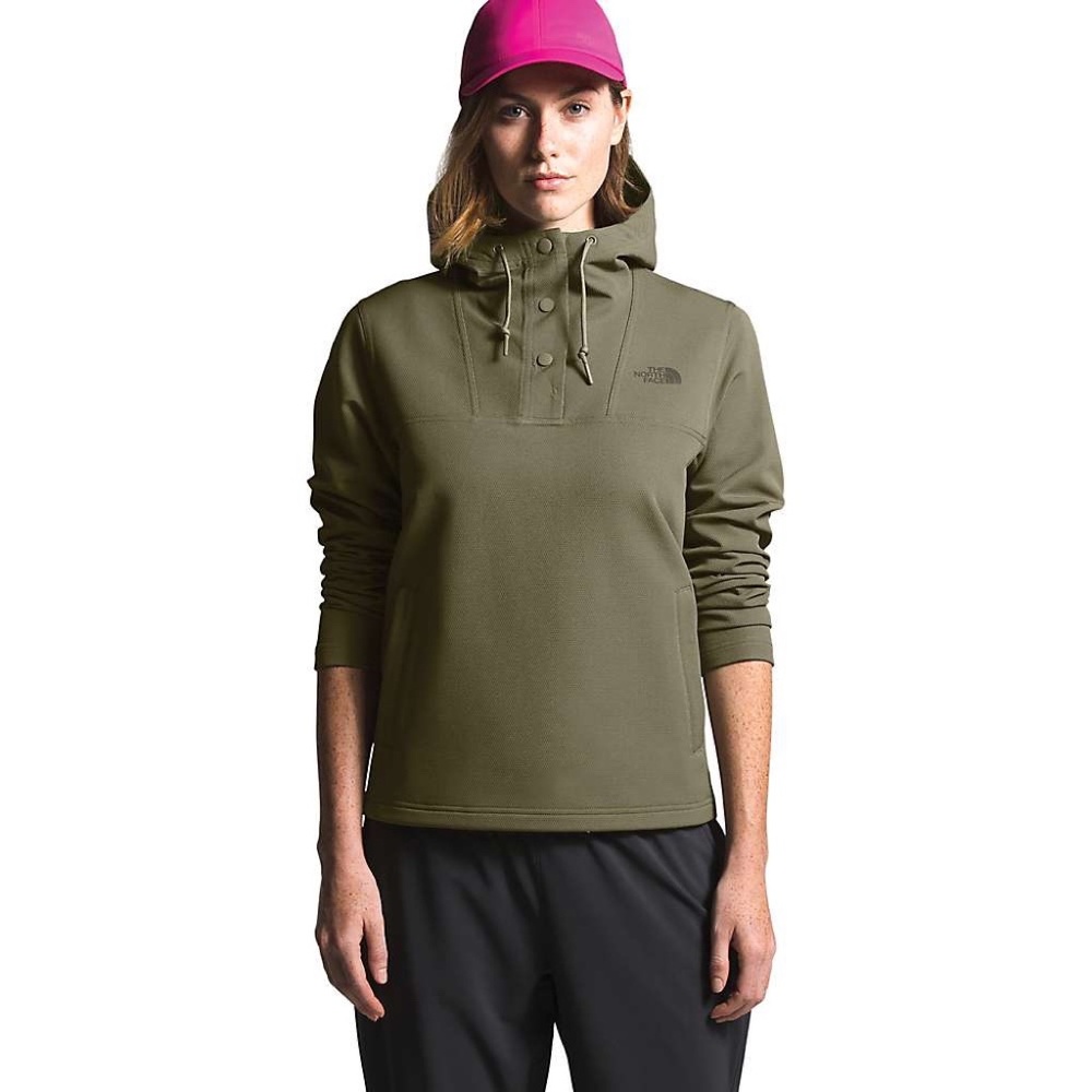 ✨NWT✨ THE NORTH FACE Women's Tekno Ridge Pullover Hoodie in Olive Green Sz S, M